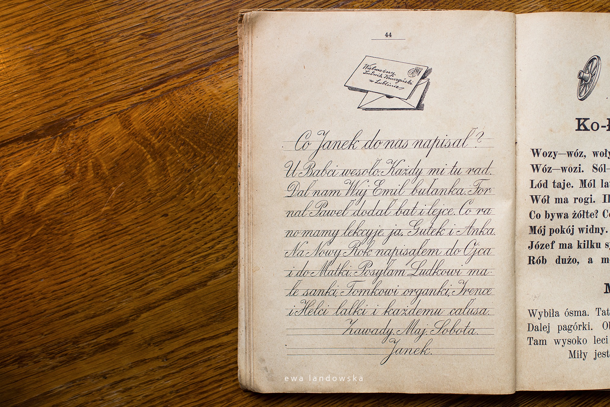 Kaligrafia przedwojenna